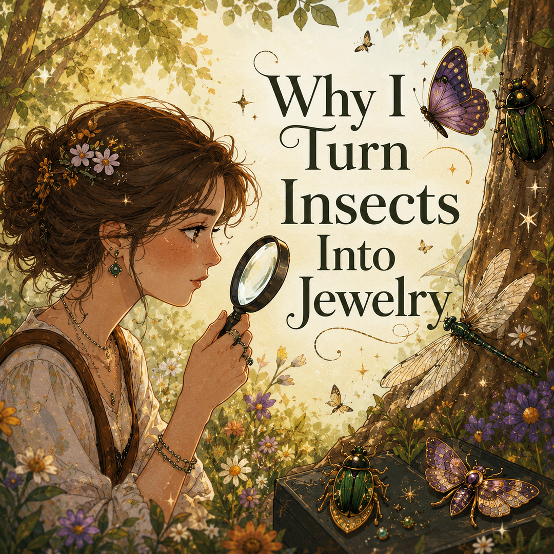 Why I Turn Insects Into Jewelry