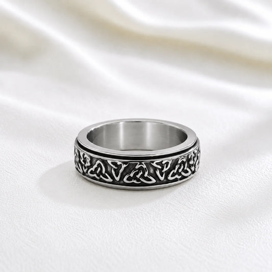 Cool Celtic Trinity Knot Fidget Ring