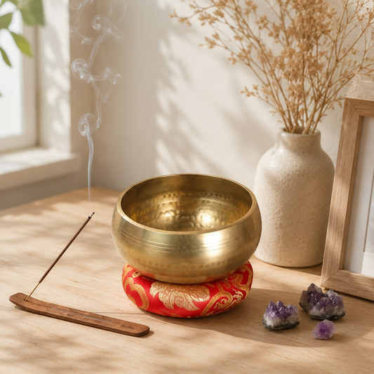 Tibetan Singing Bowl For Meditation