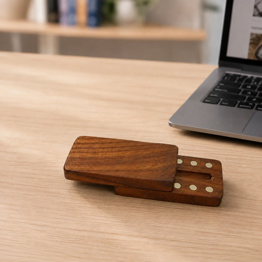 Wooden Magnetic Fidget Slider for Anxiety